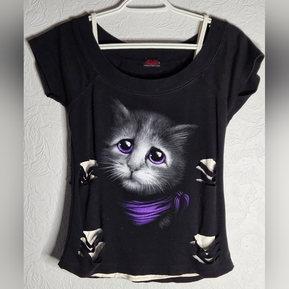 Spiral Direct Black T-Shirt S